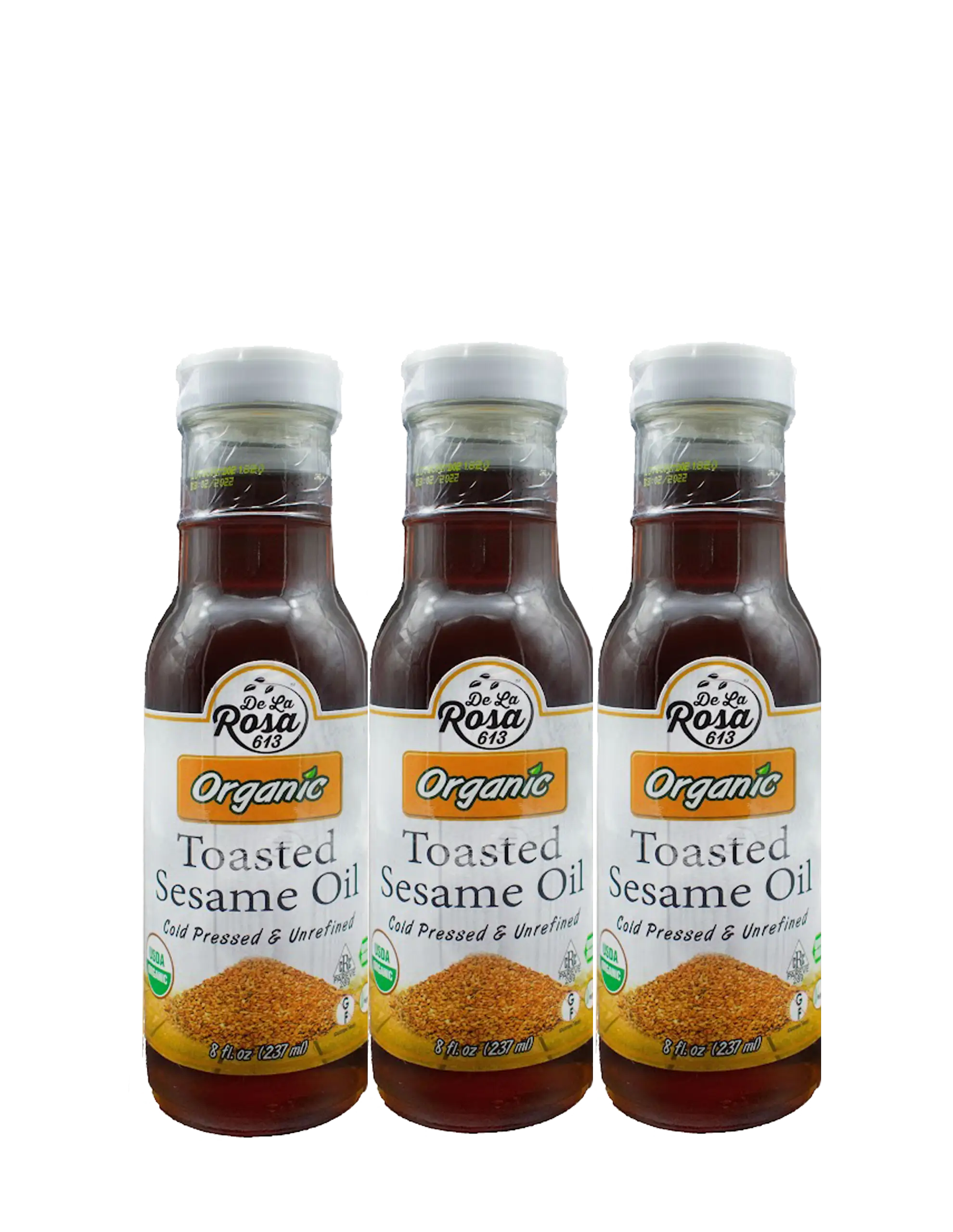 ORGANIC TOASTED SESAME OIL 3PACK